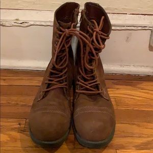 Bongo Brown Combat Boot